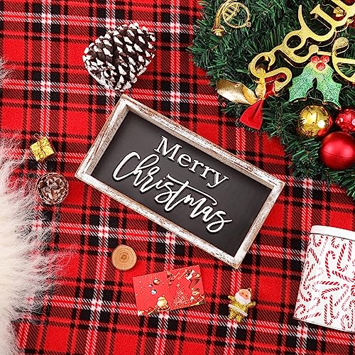 Christmas-Tiered-Tray-Decor-Merry-Christmas-Block-Sign-for-Shelf-Mantel-Farmhouse-Rustic-Christmas-Decoration-Embossed-Metal-With-Wood-Frame Christmas Tiered Tray Decor Merry Christmas Block Sign for Shelf Mantel Farmhouse Rustic Christmas Decoration Embossed Metal With Wood Frame