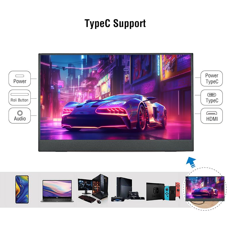 Amazon.com: Anmite Portable Monitor 16 Inch 2.5K 144HZ 16:10