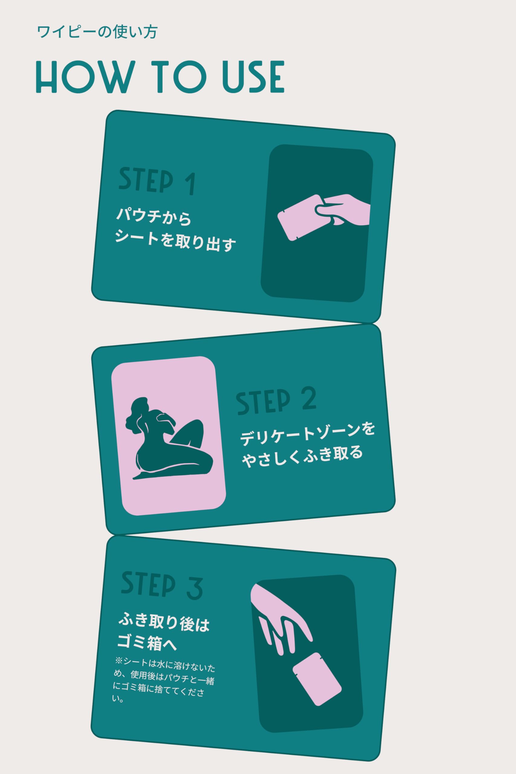 Amazon | [laugh.] 【公式】 ラフドット インティメイトケア ワイピー