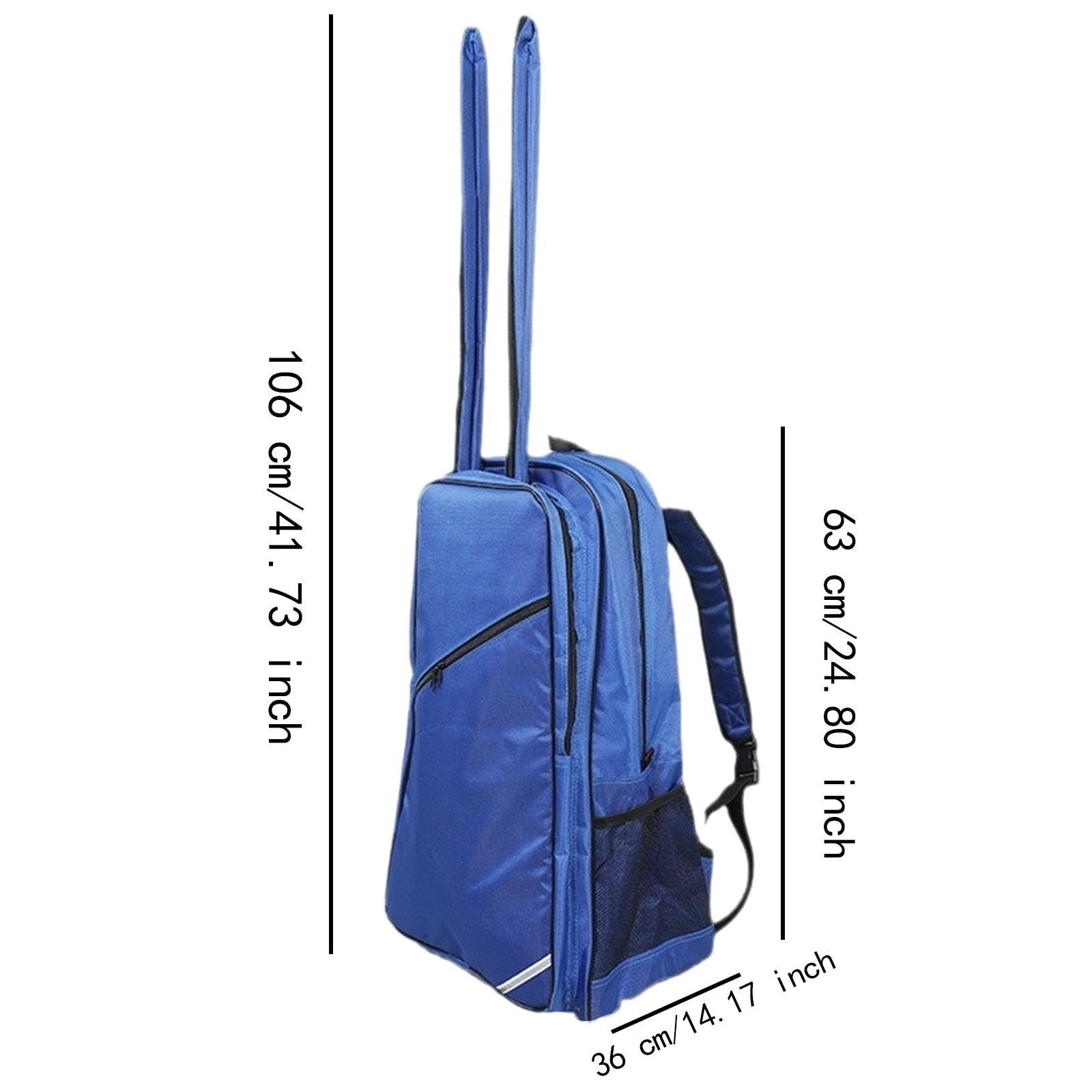 kowaku Bolsa de esgrima Mochila de esgrima con Correa de Hombro Ajustable Práctica Bolsa de Mano para Llevar