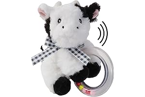 Bearington Lil' Gilly 5.5' Buff Baby Rattle