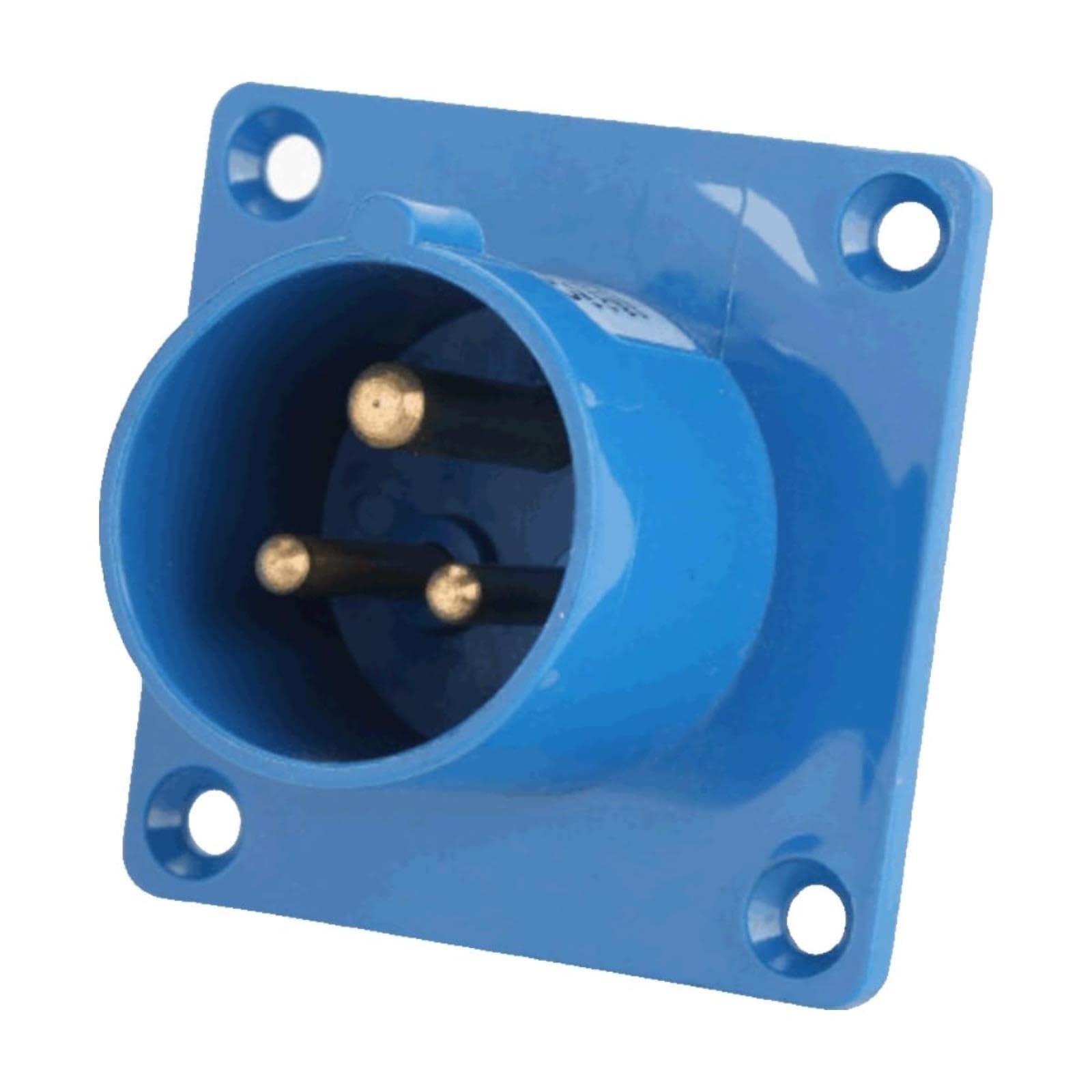 Base De Enchufe Industrial De 2 Piezas 16A