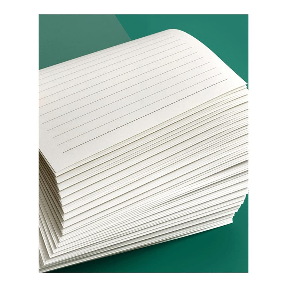 Cahier Notebook, journal de bobine à 4 pack, couverture souple en papier épais de qualité supérieure, 80 feuilles adaptées à l'enregistrement quotidiennement, inspiration et plans bureau de l'école