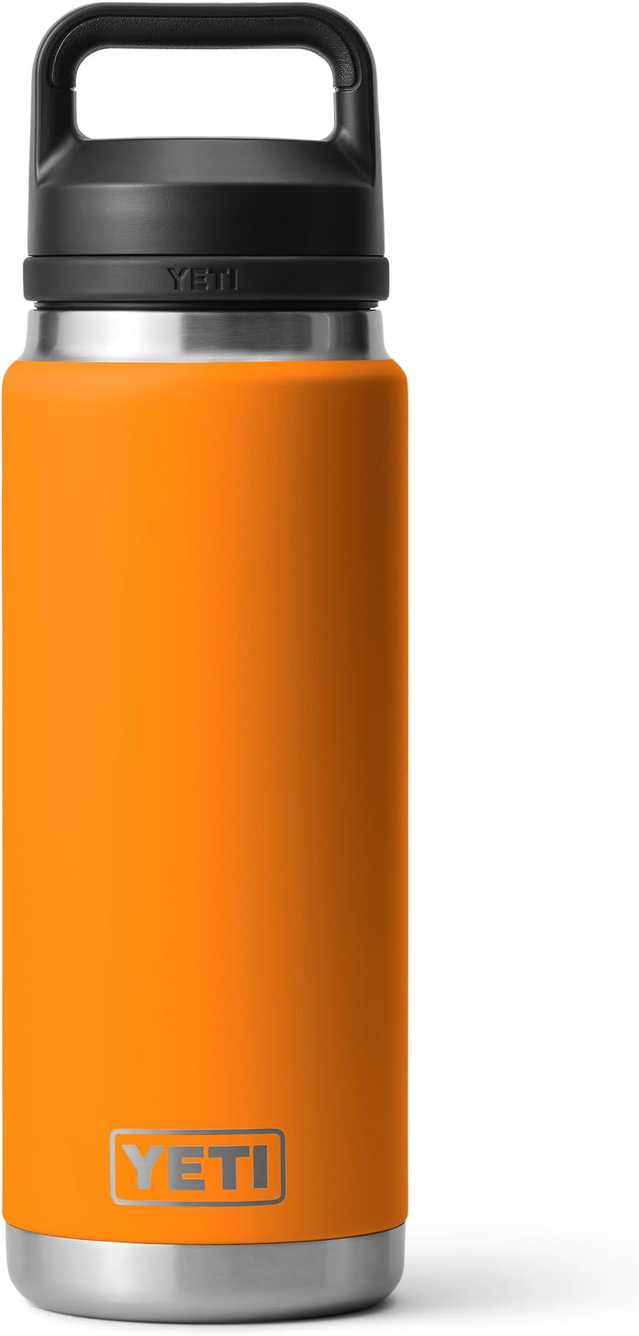 YETI Rambler 26 oz Bottle, Vacuum Insulated, Stainless Steel with Chug Cap, King Crab