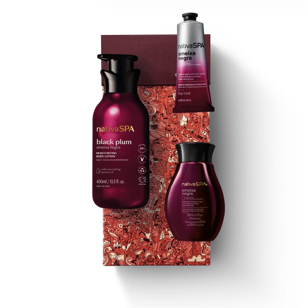 Nativa SPA Coffret Soin Corps Ameixa Negra