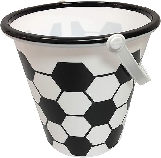 Halloween Soccer Bucket Sports basket for treats or toys