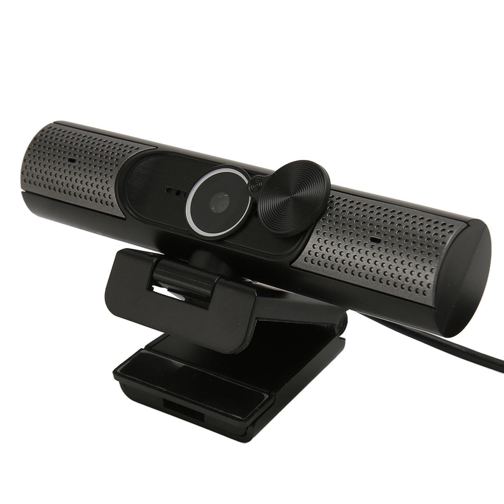 Kamera Internetowa 2K 30 Kl./s z Automatycznym Ustawianiem Ostrości, Głośnikiem HiFi i Mikrofonem z redukcją Szumów, Kamera PC Typu Plug and Play do Laptopa Stacjonarnego,