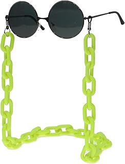 Cadena De Gafas Cadena De Gafas Acrílica Cuerda para Gafas Simple Y Retro Cadena para Gafas Moderna Y Respetuosa con El Medio Ambiente