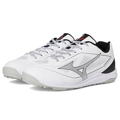 Mizuno Cushionrevo Diamond Turf Cross Training Shoes White/Black