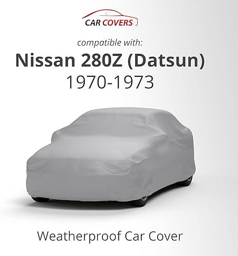 Miniatura 2 de CarCovers Funda resistente a la intemperie para automóvil compatible con Nissan 1970-1973 280Z (Datsun) - Funda para exteriores e interiores,