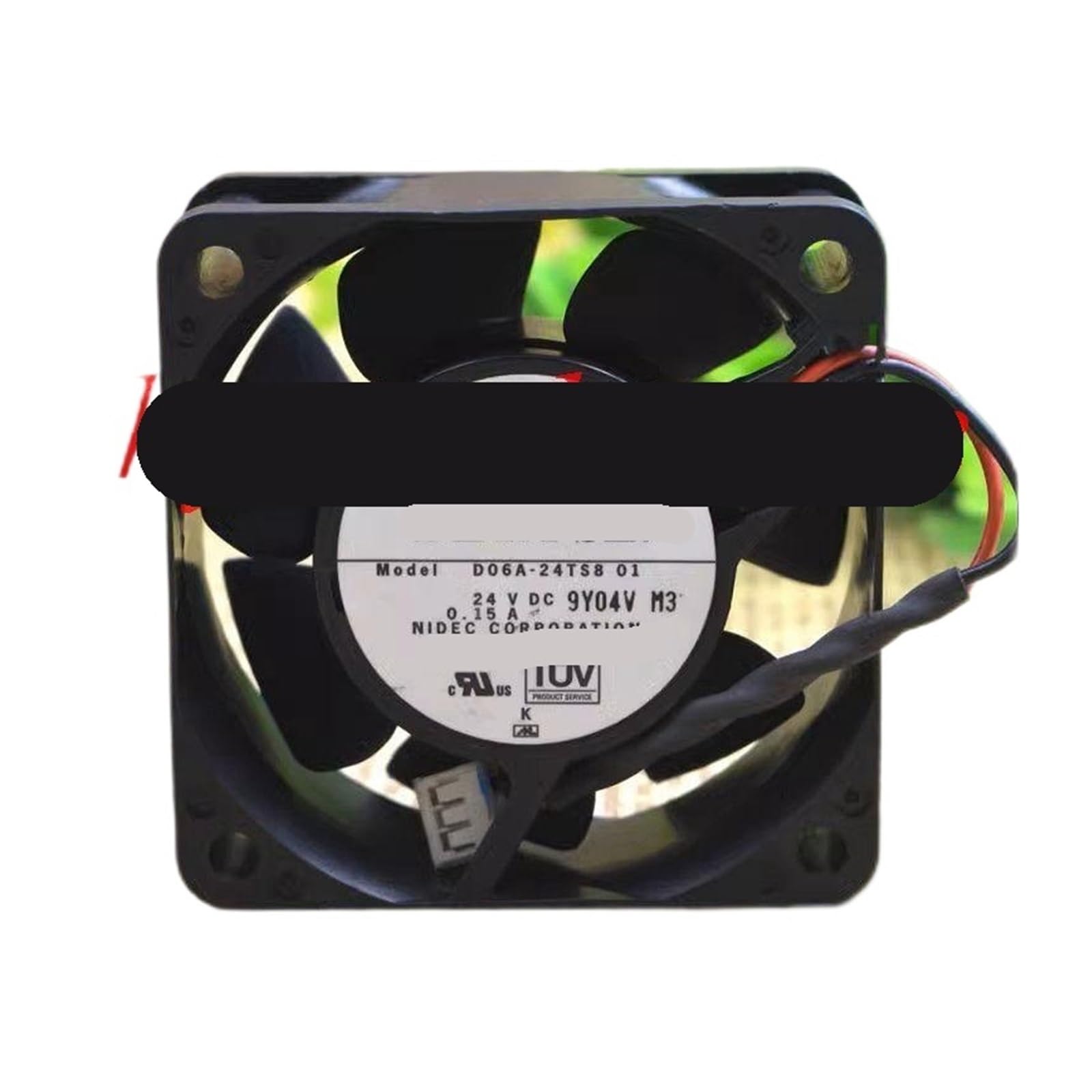 Ventilador de refrigeración silencioso modelo D06A-24TS8 interno