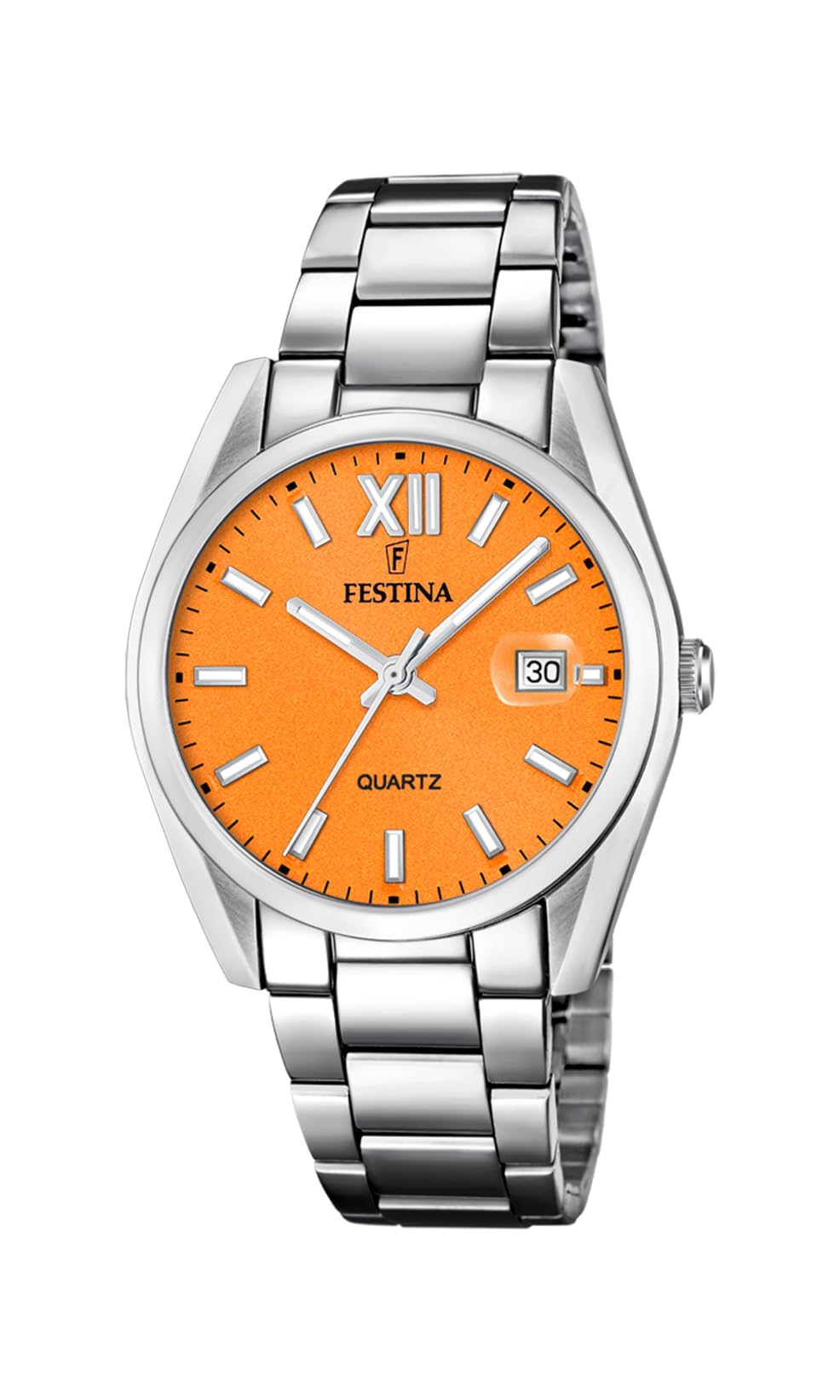 Orologio uomo Festina solo tempo Acero clasico F20552/2 - Luxury Watch