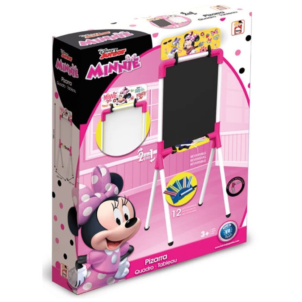 Chicos - Lavagna per bambini Minnie Mouse | Lavagna con cavalletto per bambini Disney | 2 3 anni (53019)