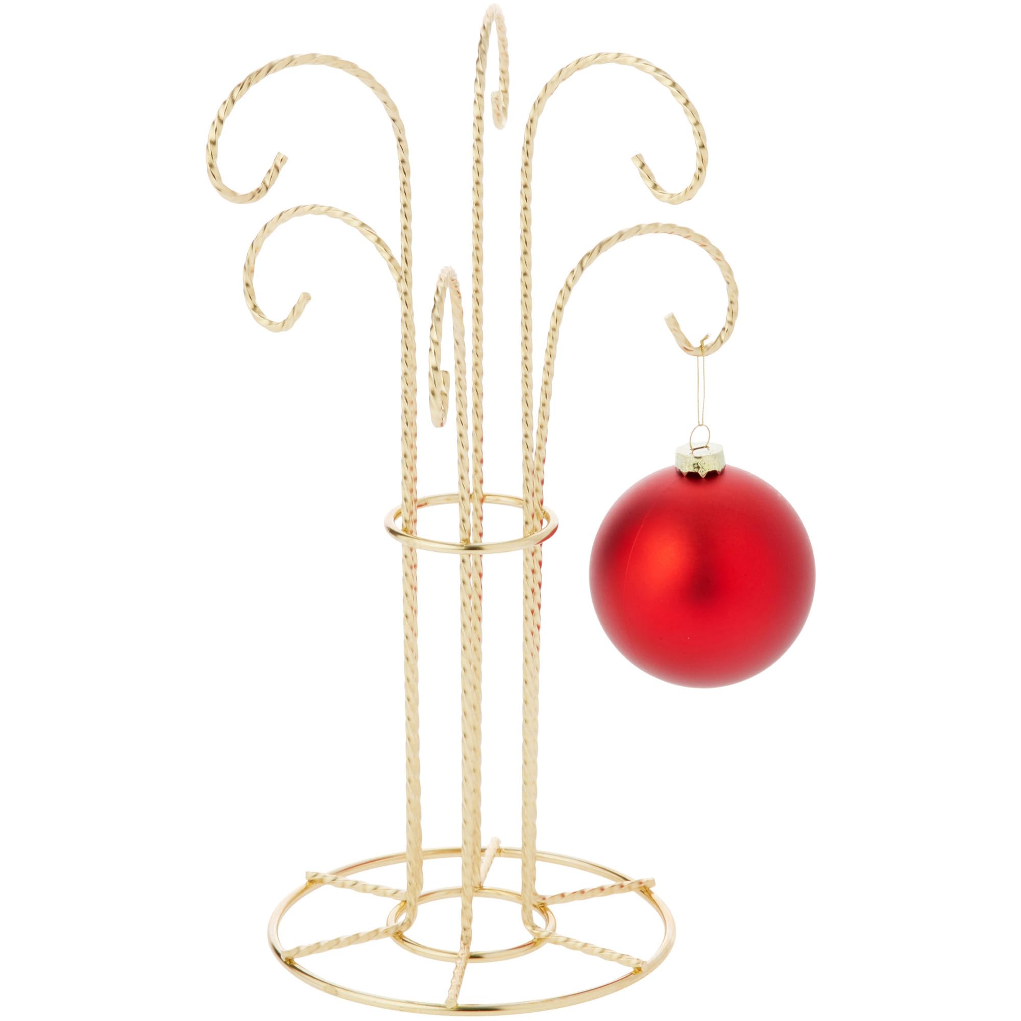 Bard's 6 Arm Gold-Toned Ornament Stand, 12