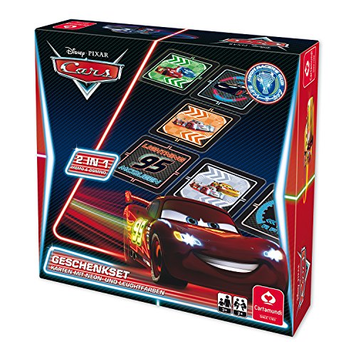 Preisvergleich Produktbild Cartamundi 22501457 Cars 22501457-Cars Neon-Geschenkset