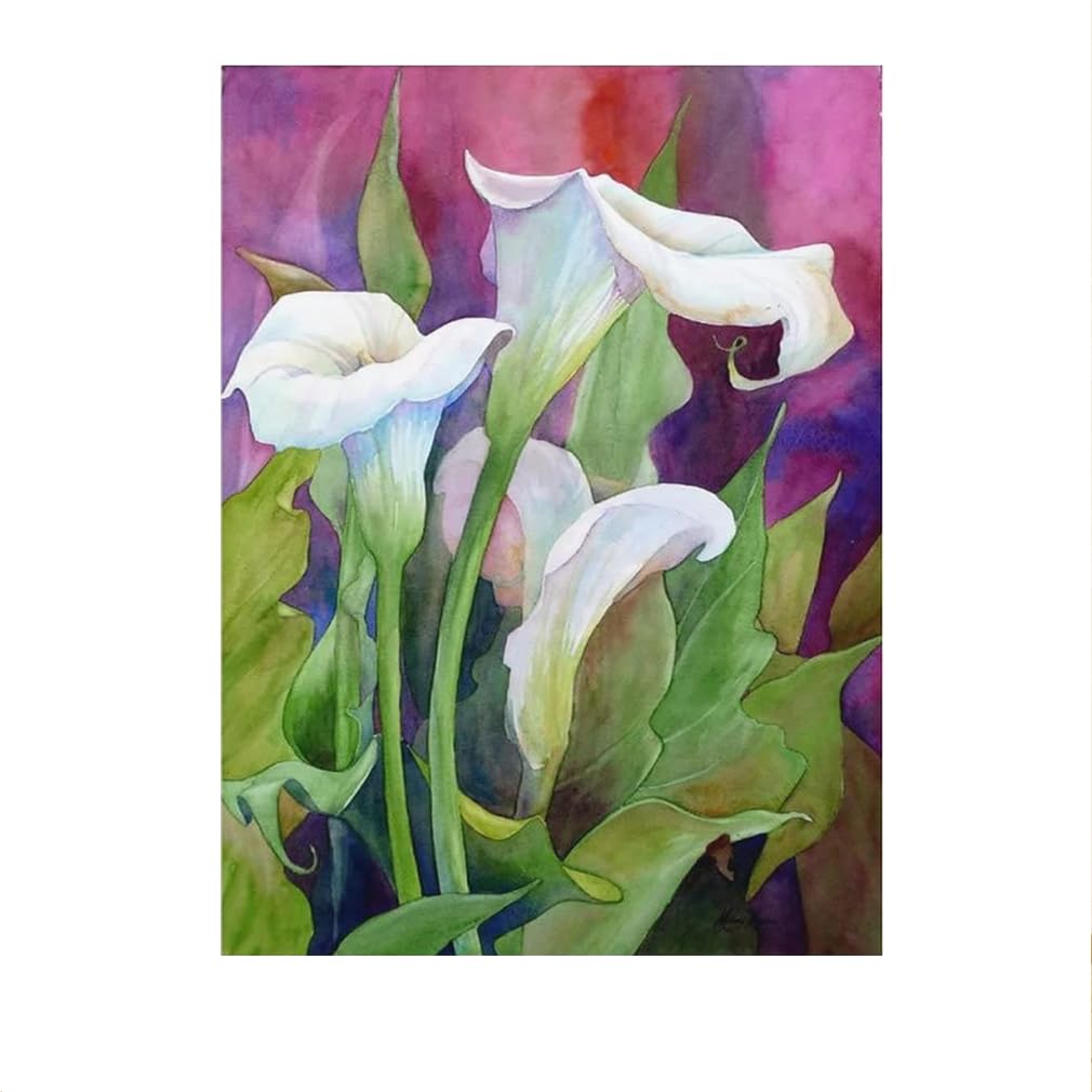 LHHJF LJHFA Georgia O'Keeffe Wall Art Vintage Flowers Poster Georgia O'Keeffe Prints Modern Canvas Painting For Home Decor Wall Picture 40x60cmx1 No Frame