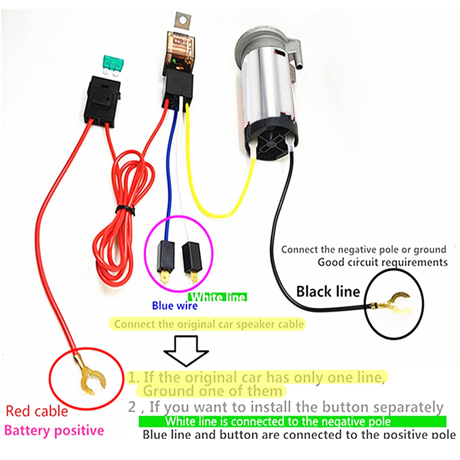 Trompette d'air trompette pour camion de voiture corne 150DB trompette d'air pour voiture Zinc chromé double corne d'argent avec compresseur alarme de voiture Air Horn pour 12 V Bateau Voiture