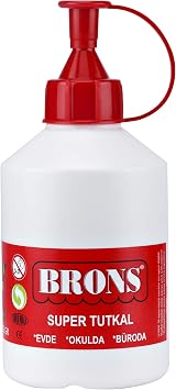 Brons BR-409 Plastik Tutkal, 250 Gram