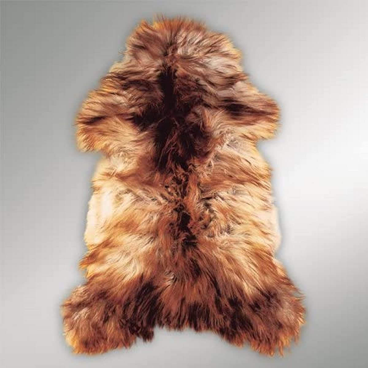 Heidschnucken Fell aus der Lüneburger Heide naturbraun Größe 105/65 cm