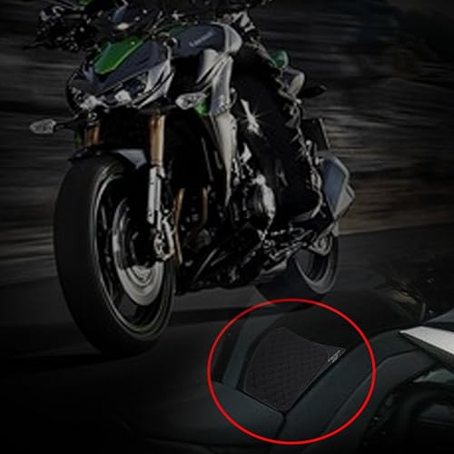 Miniatura 9 de Almohadillas de tracción de tanque, 1 par de motocicleta antideslizante para tanque de gasolina almohadilla de tracción de rodilla adhesivo para