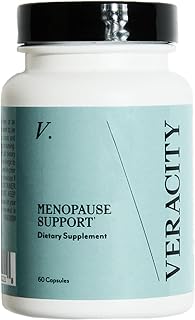 Veracity Menopause & Perimenopause Support Supplement for Women - Natural Relief for Hot Flashes, Night Sweats, Mood Swings & Low Estrogen - Estrogen Supplement for Women