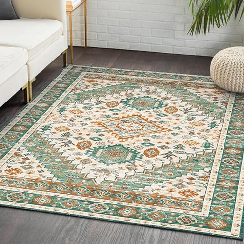 Tapis moderne poils courts lavable en machine pour salon - 2