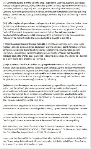 Nerds Candy Fruits VideoBox - Knusprige Kaubonbons - Fruchtig, Bunt & Sauer - Ohne Künstliche Aromen - Ideal zum Teilen - USA Süßigkeiten - Packung mit 12 Schachteln x 141 g