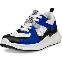 ECCO Kids Biom 2.2 Sport Cross Trainer Sneaker, Black/Virtual/White, 12.5-12.5