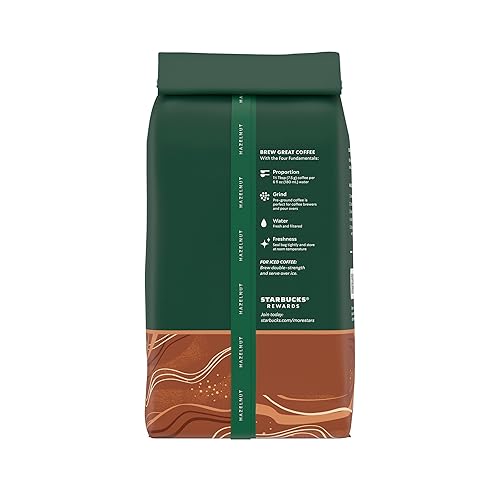 Vista 194 de Starbucks Pike Place Roast - Café molido con tostado medio, 100 % Arábica, 1 bolsa (28 onzas)