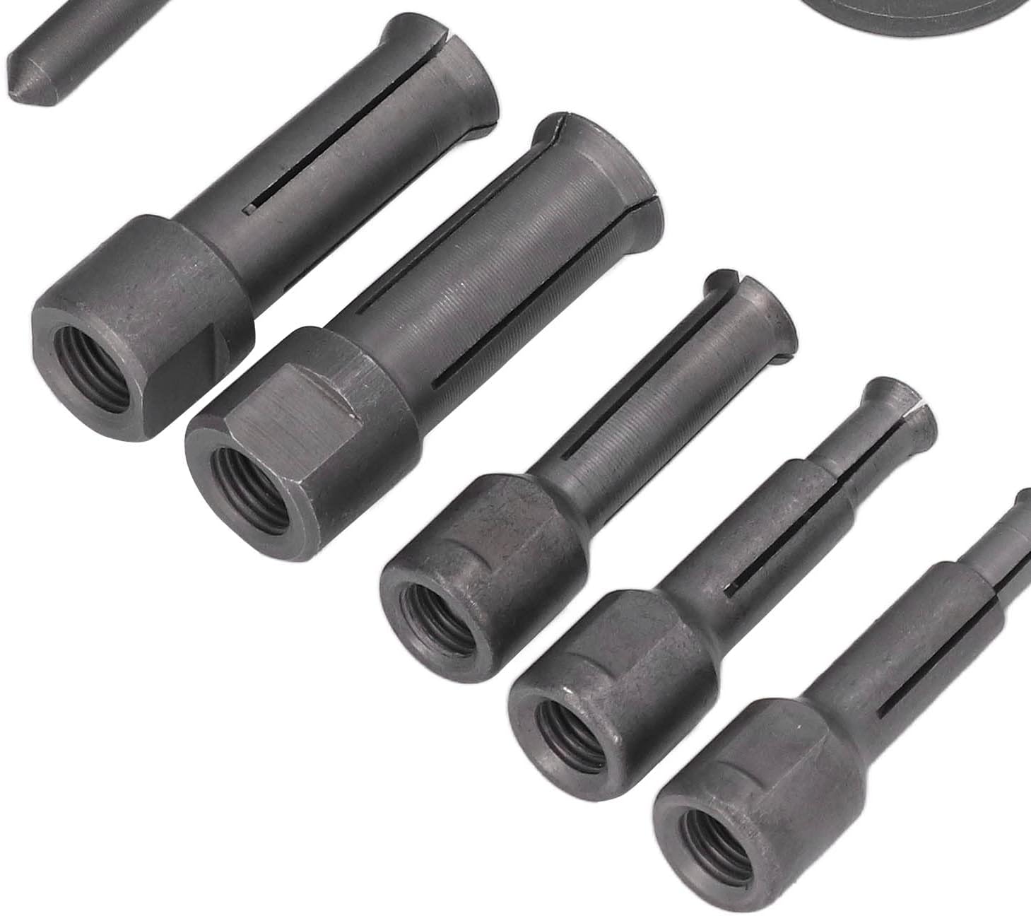 Inner Bearing Extractor Set, Bearing Pullers Inner Bearing Extractor Kit, Bike Bearing Puller, Steel Material Wearable Motorcycle Internal Bearing Puller Tool for Machine Bearings