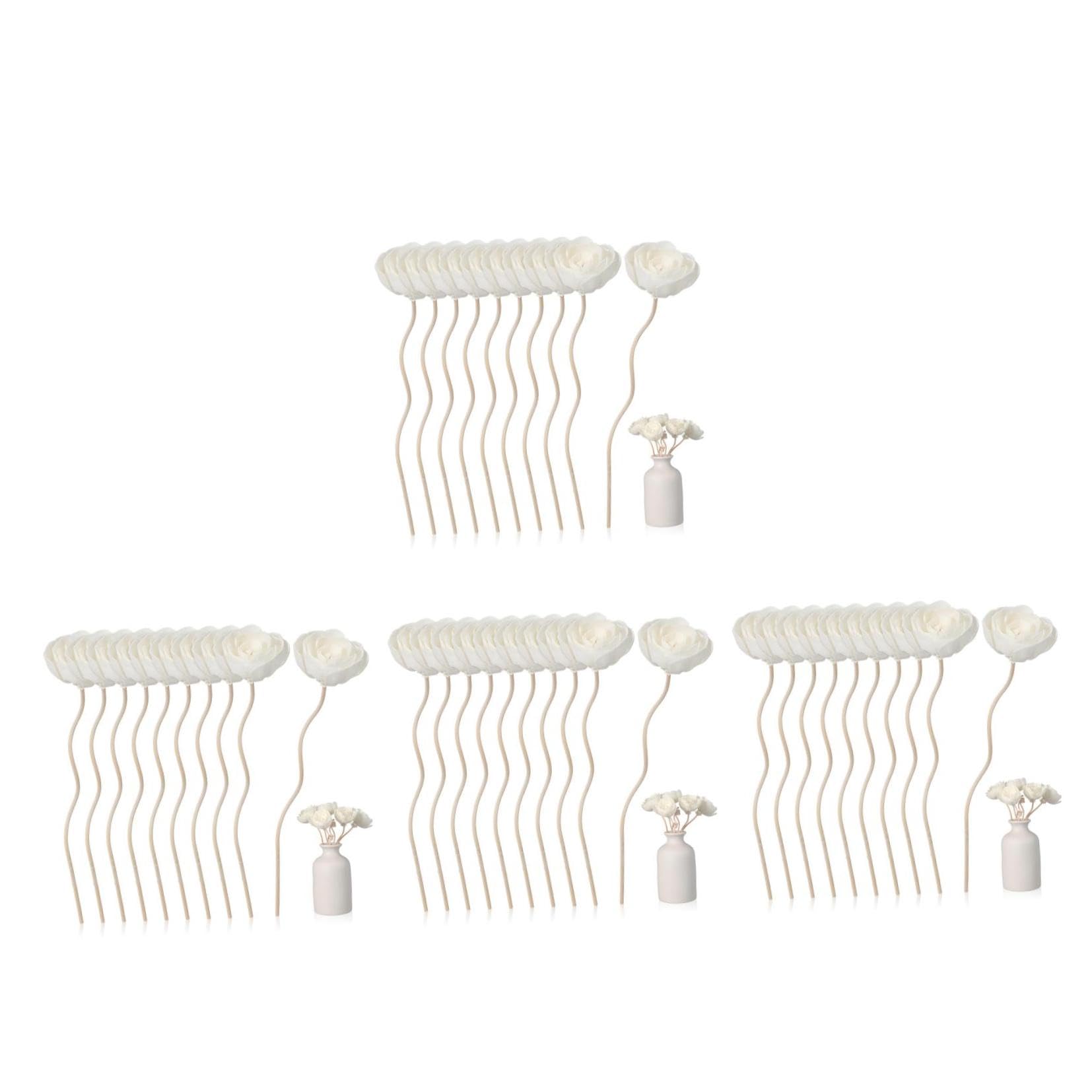 Lot De 4 Bâtonnets Diffuseurs en Rotin 10 Pièces X 4