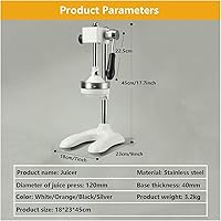 Vista 8 de Cast Iron Orange Juice Squeezer, Hand Press Citrus Juicer Extractor, Easy Juice Extraction for Commercial Use