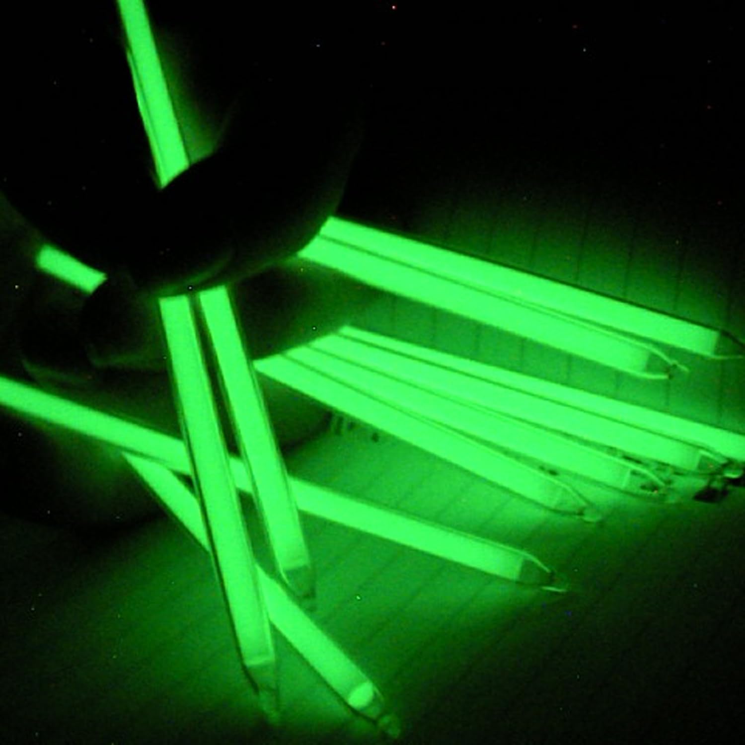 Self-Luminous Rare Earth Luminous Stick, Sustainable for 20 Years Lamp Fluorescent Rods, for Collection Display Teaching Gift