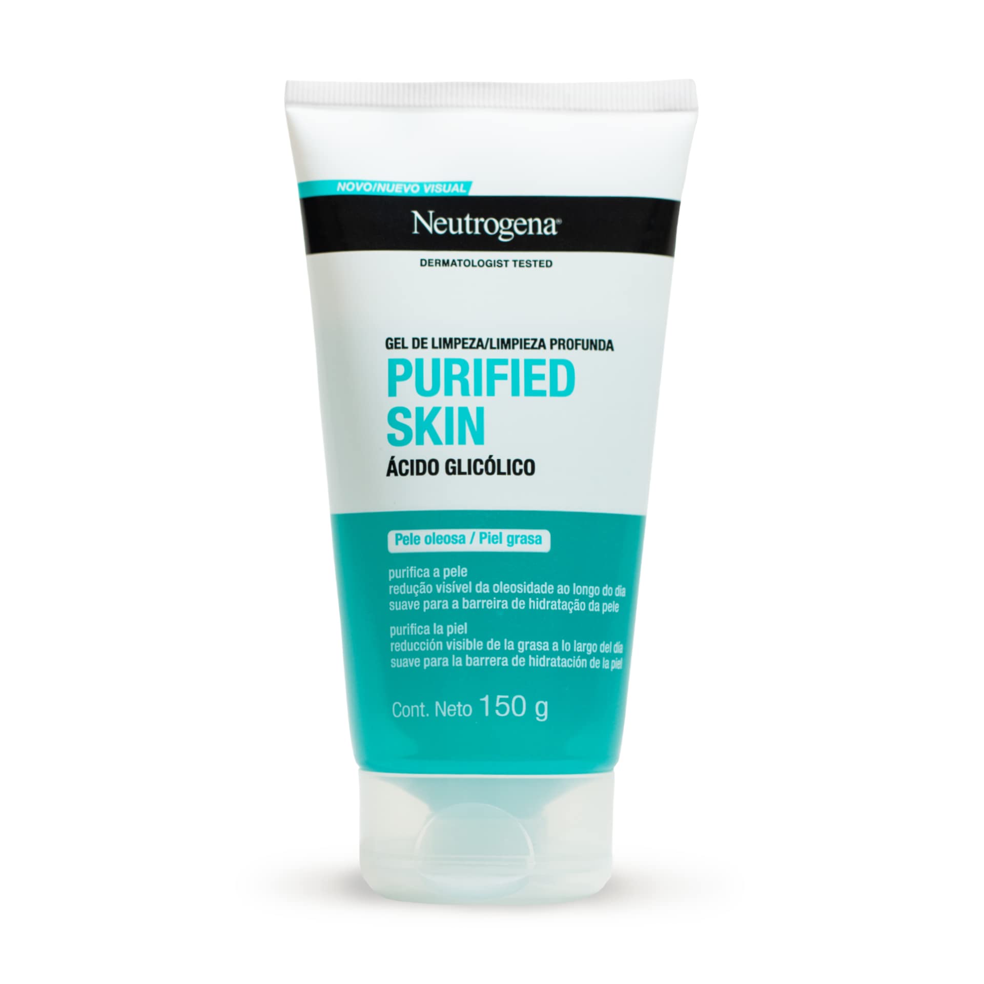 Neutrogena Gel de Limpeza Facial Purified Skin, 150g : Amazon.com.br ...