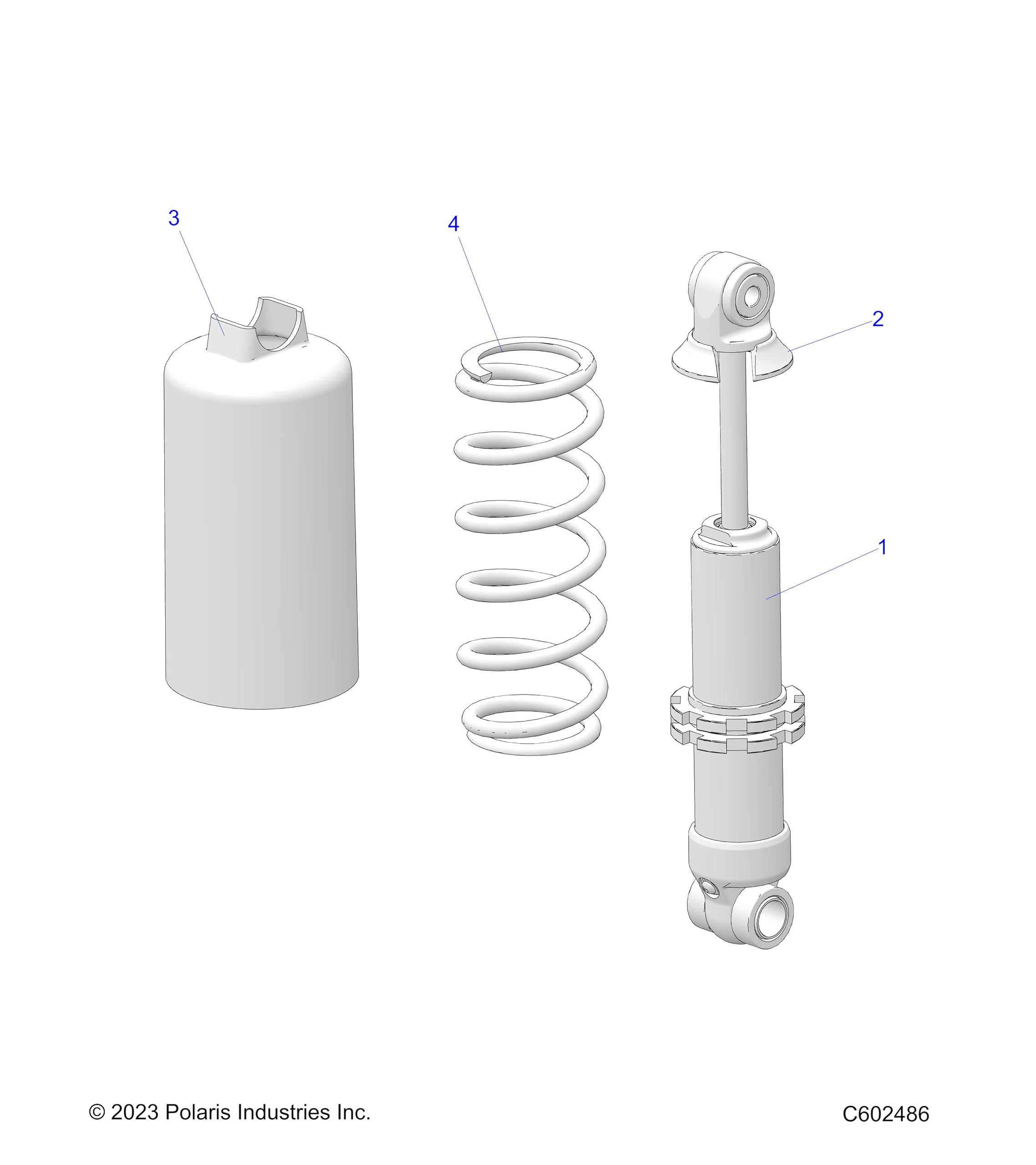 Amazon.com: Polaris Snowmobile Shock Shield, Genuine OEM Part  