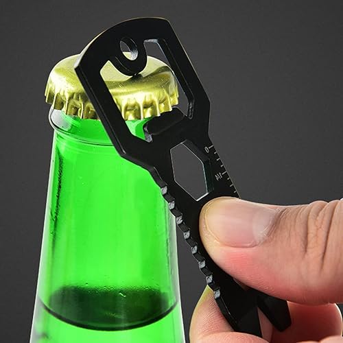 Miniatura 7 de Herramienta multiherramienta para acampar al aire libre con llave extractora de uñas, duradera para picnic