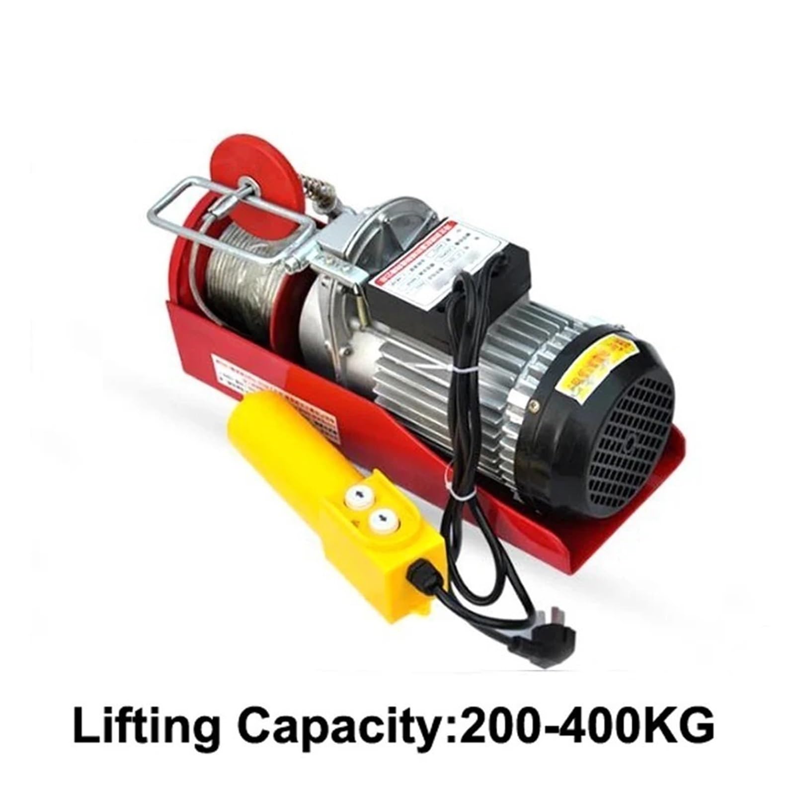 980 W Mini-Elektro-Hebekran, Tragbar, 200–400 Kg, 12 Meter, Kleiner Heimkran, Renovierungskran, 220 V, M/min Elektrischer Hebezeug-Stützarm flaschenzug