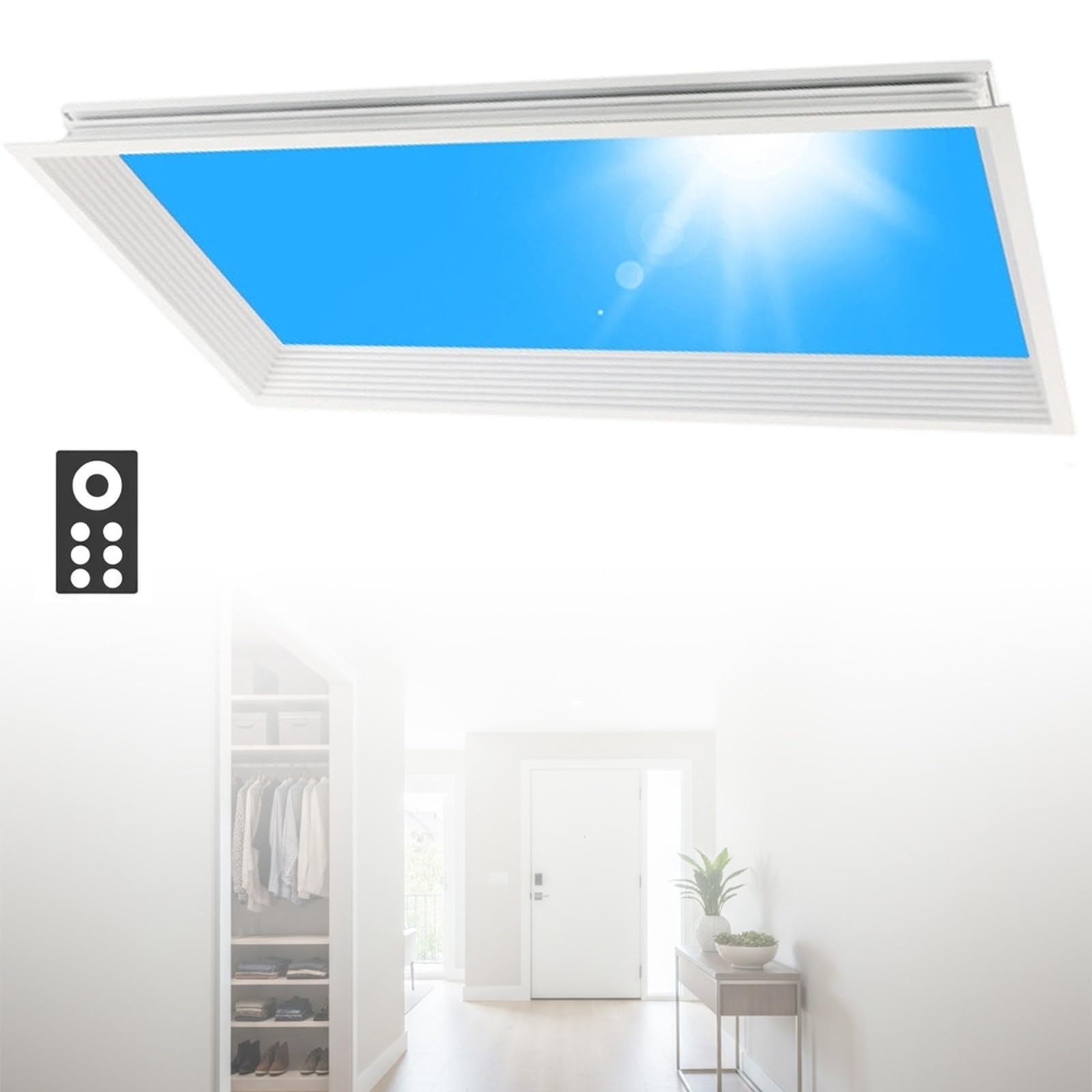 Plafonnier LED intelligent pour un réveil naturel dans votre chambre