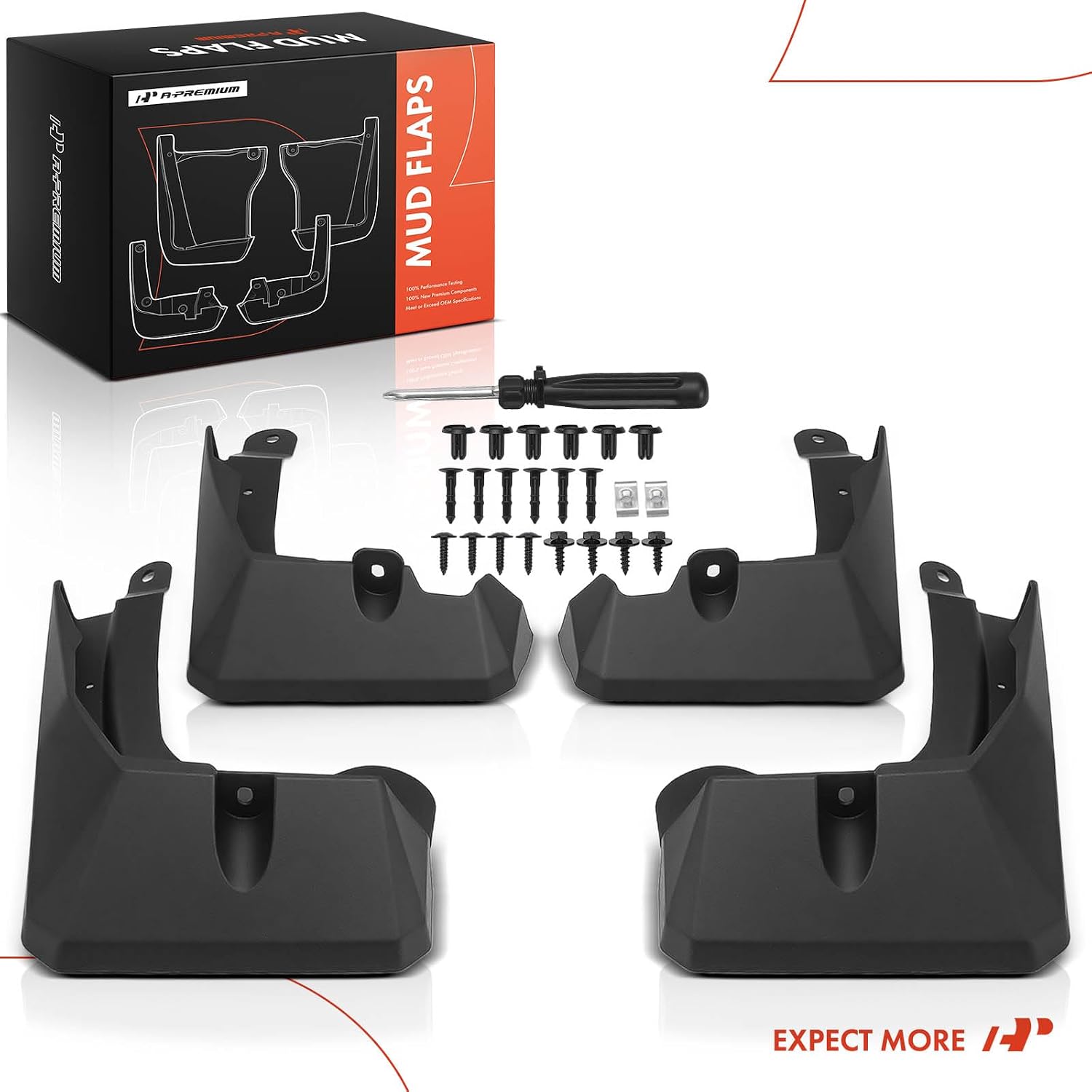 A-Premium Mud Flaps Compatible with Toyota RAV4 2026