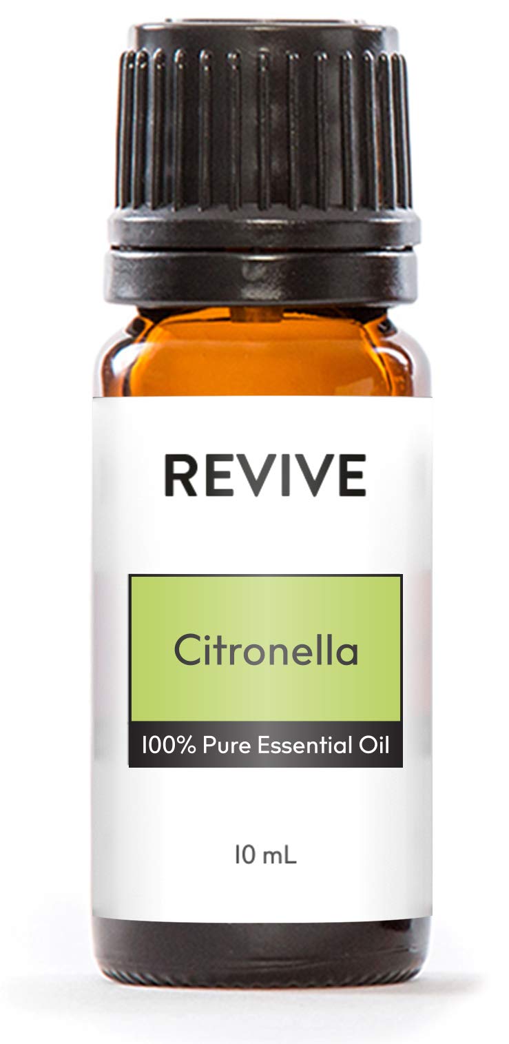 Citronella Essential Oil by Revive Essential Oils - 100% Pure Therapeutic Grade, for Diffuser, Humidifier, Massage, Aromatherapy, Skin & Hair Care