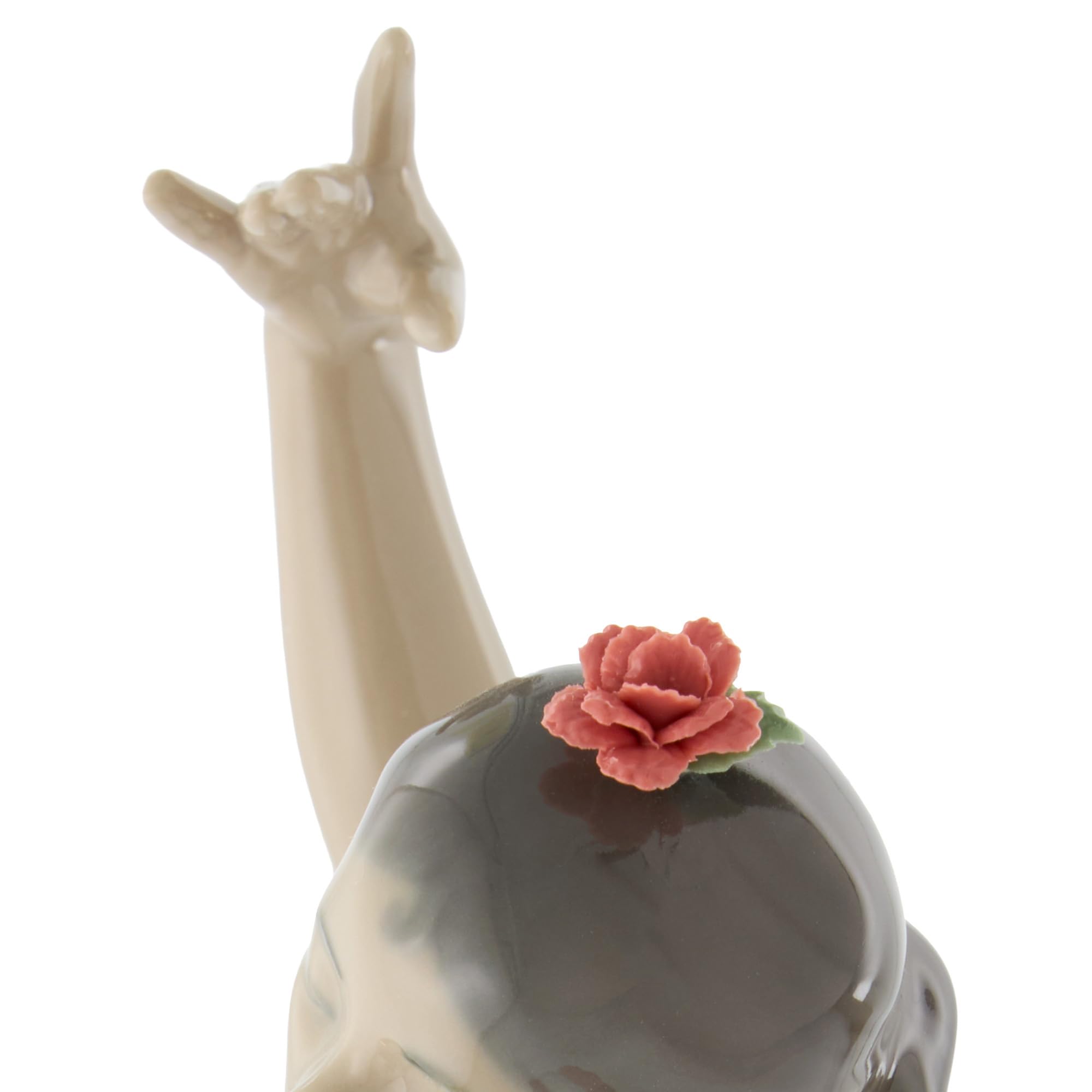 Amazon.com: NAO Spanish Art (White-Red). Porcelain Flamenco Figure