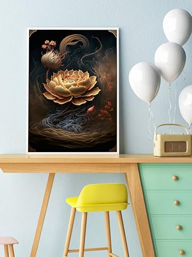 Miniatura 4 de MQWDGJ Kits de pintura de diamantes 5D para adultos, pintura de diamante de taladro completo, juego de arte de diamantes, kit de pintura por números