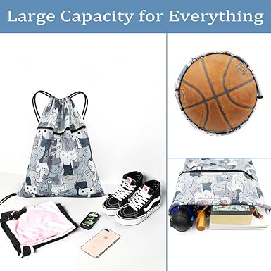 Sac à Dos Décontracté à Cordon Pour Hommes Et Femmes, Sac De Voyage à Personnaliser Avec L'image, Le Logo Et Le Nom Sur Le Sac à Dos, Cadeau Pour Dames