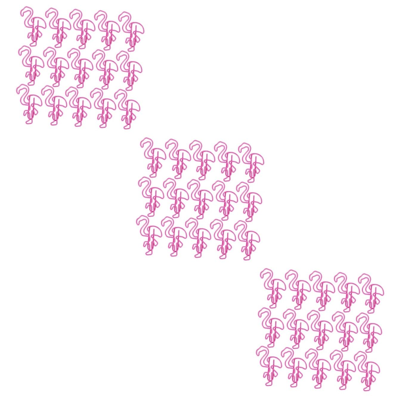 Lurrose 3 Set Di Fermagli Per Carta Da Disegno in Ferro Materiale Scolastico Fermagli Per Carta Da Disegno Forniture Per Ufficio Segnalibri Robusti Per Libri 50 Pezzi * 3