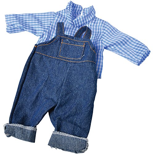 Constructive Playthings Washable Baby Doll Clothes For 12-14 Inch Dolls, Poly/Cotton, Hook And Loop, Pair With Huggable Baby Dolls, Set Of 4 Doll Outfits, Toddler Toys For Ages 3 Years And Older #TOP3