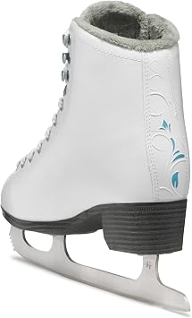 Rollerblade Aurora製Bladerunner Ice レディース 大人用フィギュアアイススケート、ブラック。