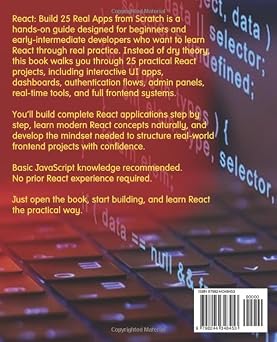 React Build 25 Real Apps from Scratch