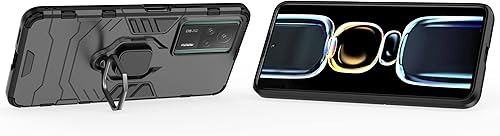 Vista 63 de Funda para Oppo Reno 7 4G, soporte magnético para coche, color negro