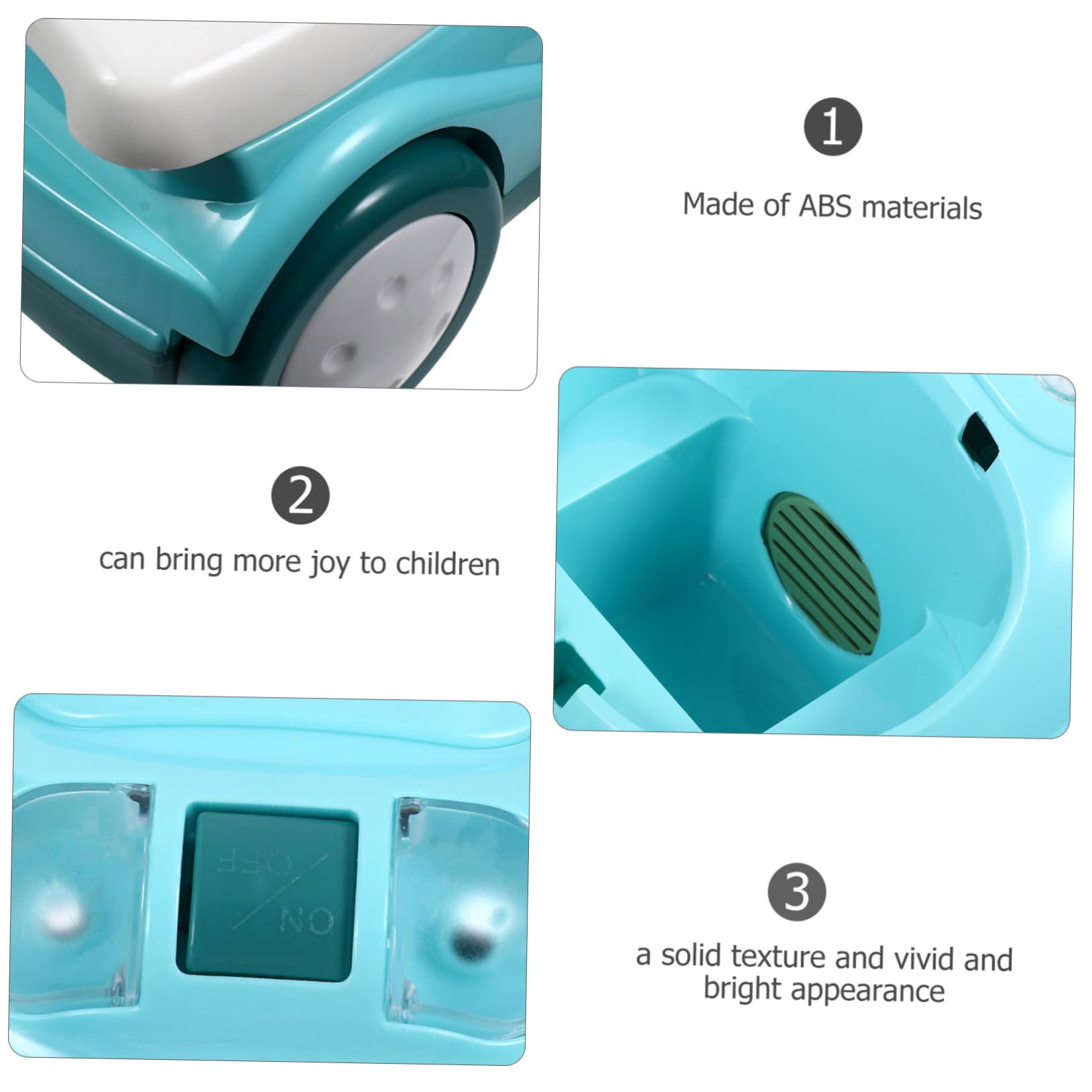 Aspirapolvere Educativo per Multifunzione in Abs Leggero e Regalo per Sviluppo Manuale e Colore Casuale