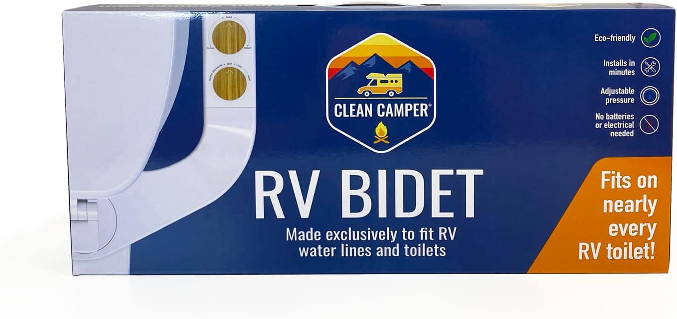 RV Bidet by Clean Camper SelfCleaning, Adjustable Dual